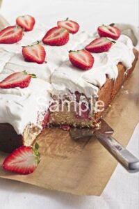 Strawberry Shortcake Sheet Cake PLR