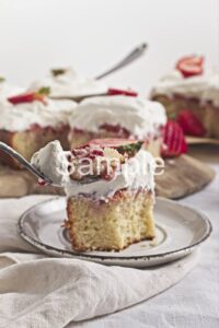 Strawberry Shortcake Sheet Cake PLR