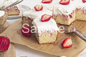 Strawberry Shortcake Sheet Cake PLR