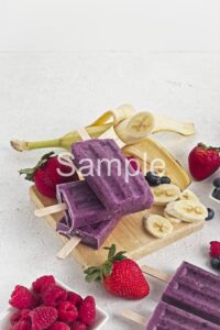 Triple Berry Smoothie Popsicles - Set 1