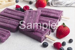 Triple Berry Smoothie Popsicles - Set 1