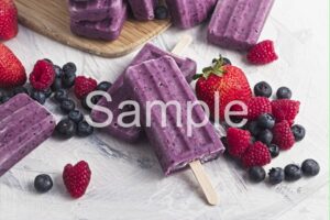 Triple Berry Smoothie Popsicles - Set 3