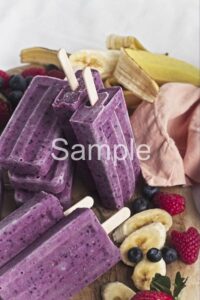Triple Berry Smoothie Popsicles - Set 5