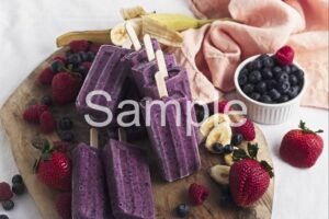 Triple Berry Smoothie Popsicles - Set 5