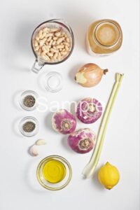Turnip and White Bean Soup PLR