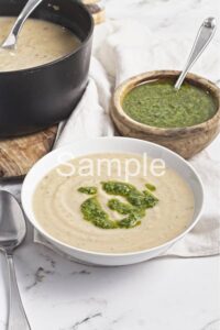 Turnip and White Bean Soup PLR
