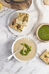 Turnip and White Bean Soup PLR