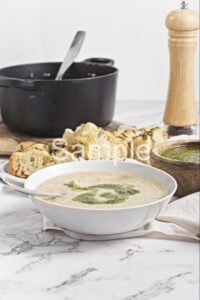 Turnip and White Bean Soup PLR
