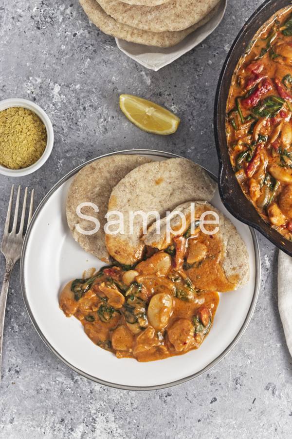 Vegan Tuscan Butter Beans - Set 2