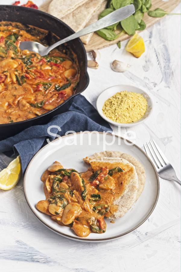 Vegan Tuscan Butter Beans - Set 3