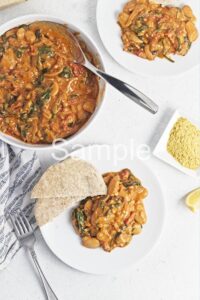 Vegan Tuscan Butter Beans - Set 4