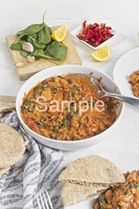 Vegan Tuscan Butter Beans - Set 4