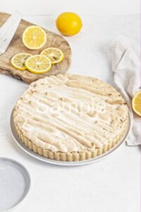 Meyer Lemon Meringue Tart PLR