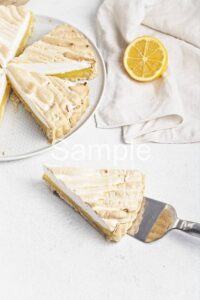 Meyer Lemon Meringue Tart PLR