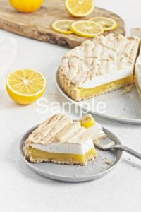 Meyer Lemon Meringue Tart PLR