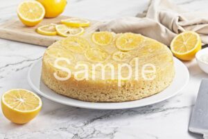 Meyer Lemon Upside-down Cake - Set 1