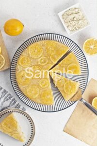 Meyer Lemon Upside-down Cake - Set 3