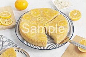 Meyer Lemon Upside-down Cake - Set 3