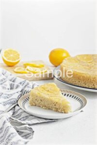 Meyer Lemon Upside-down Cake - Set 3