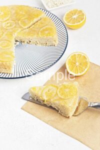 Meyer Lemon Upside-down Cake - Set 3
