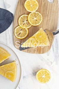 Meyer Lemon Upside-down Cake - Set 4