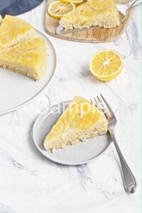Meyer Lemon Upside-down Cake - Set 4