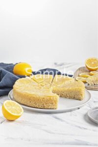 Meyer Lemon Upside-down Cake - Set 4