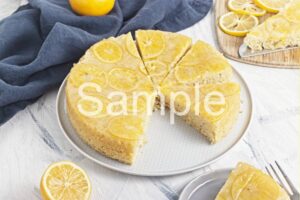 Meyer Lemon Upside-down Cake - Set 4