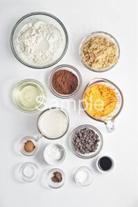 Chocolate Sweet Potato Bread - Set 5