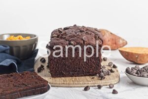Chocolate Sweet Potato Bread - Set 3