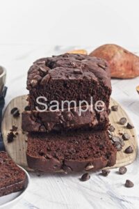 Chocolate Sweet Potato Bread - Set 3