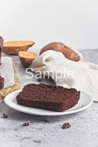 Chocolate Sweet Potato Bread - Set 4