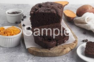Chocolate Sweet Potato Bread - Set 4