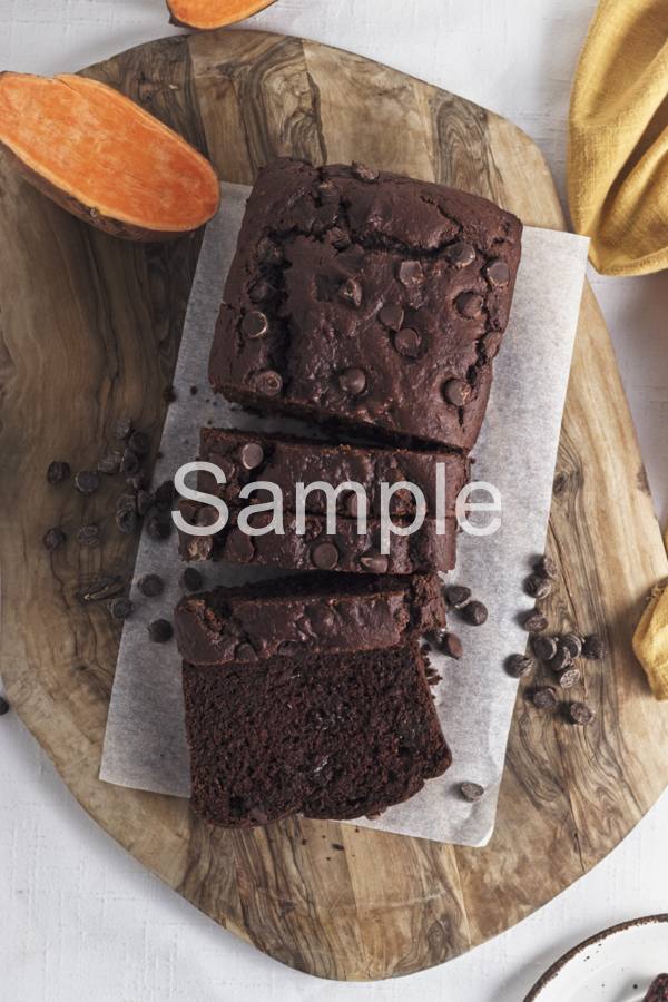 Chocolate Sweet Potato Bread - Set 5