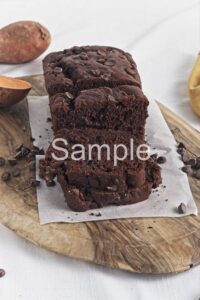 Chocolate Sweet Potato Bread - Set 5