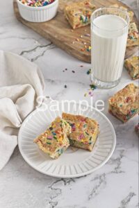 Confetti Blondies PLR