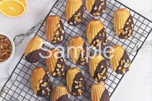 Orange Chocolate Madeleines PLR
