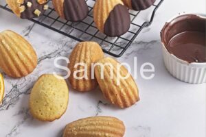 Orange Chocolate Madeleines PLR