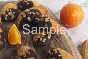 Orange Chocolate Madeleines PLR