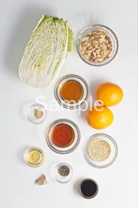 Orange Sesame Cabbage Salad - Set 2