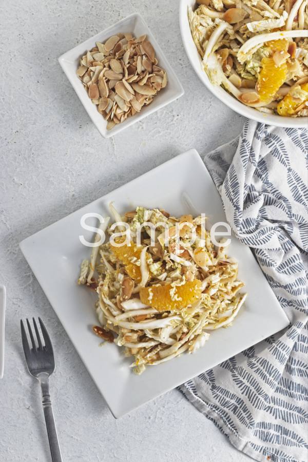 Orange Sesame Cabbage Salad - Set 1