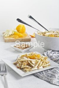 Orange Sesame Cabbage Salad - Set 1