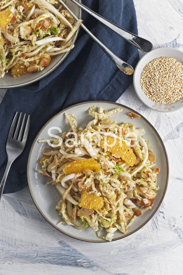 Orange Sesame Cabbage Salad - Set 5
