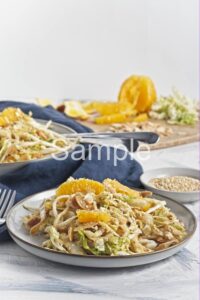 Orange Sesame Cabbage Salad - Set 5