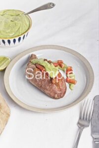 Pinto Taco Stuffed Sweet Potatoes - Set 3