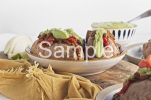 Pinto Taco Stuffed Sweet Potatoes - Set 3
