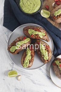 Pinto Taco Stuffed Sweet Potatoes - Set 4