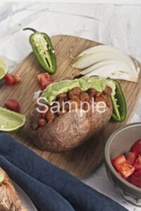 Pinto Taco Stuffed Sweet Potatoes - Set 4