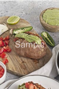 Pinto Taco Stuffed Sweet Potatoes - Set 5