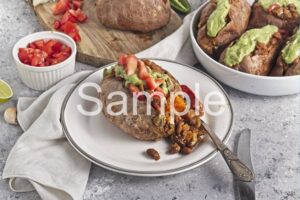 Pinto Taco Stuffed Sweet Potatoes - Set 5
